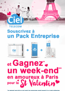 ciel telecom jeu concours