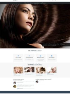 Ciel Telecom : homepage coiffeur